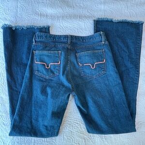 Kimes Ranch Blue Jeans with Orange Accents